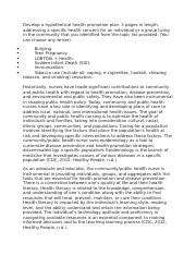 AddressingSpecificHealthNeedsandConcerns